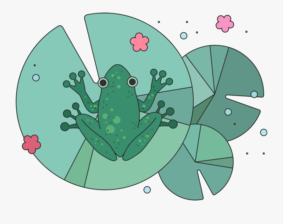 Frog, Transparent Clipart