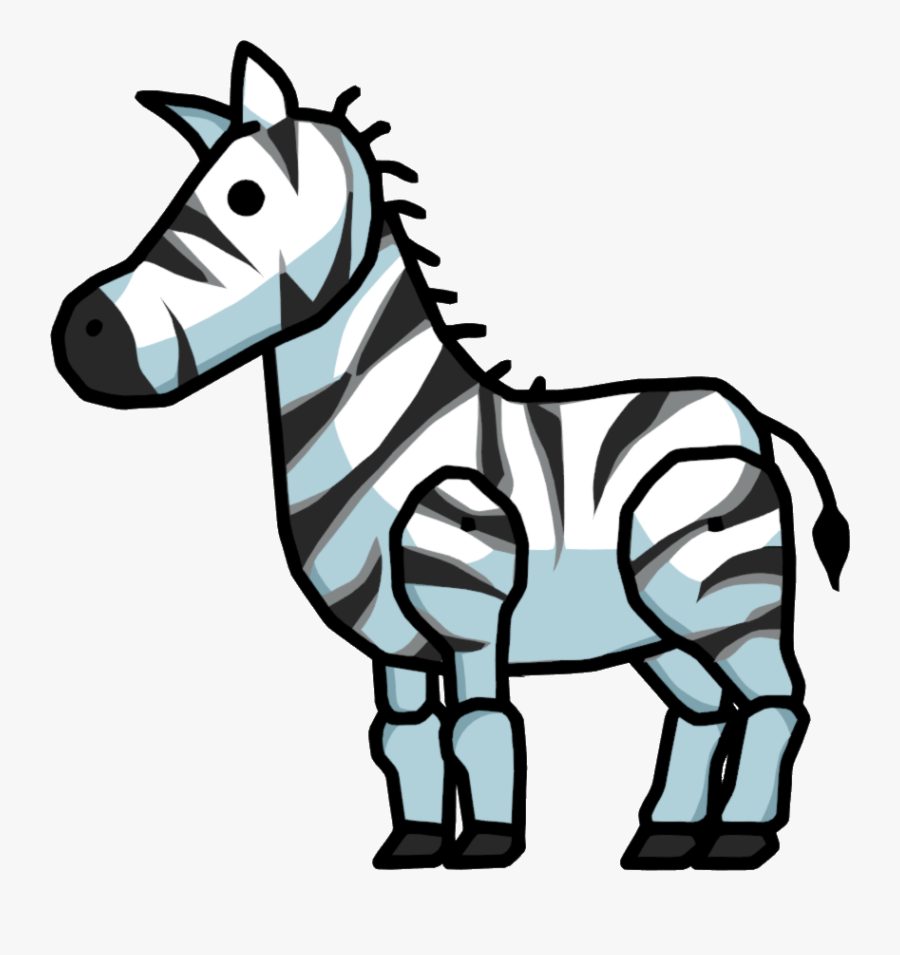 Scribblenauts Zebra, Transparent Clipart