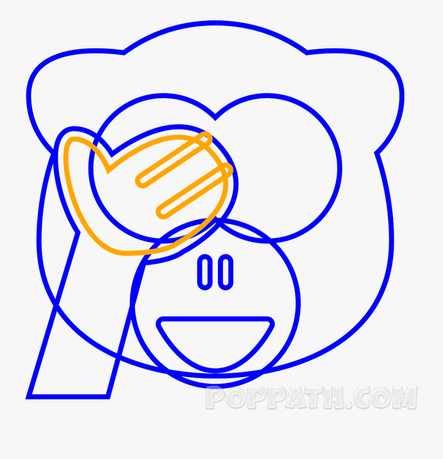 Transparent Dibujar Clipart - Emoji Para Colorear Hd, Transparent Clipart