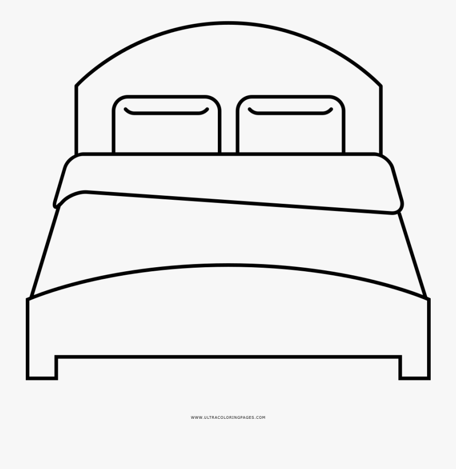 Coloring Ultra Pages - Facil Dibujos De Cama, Transparent Clipart