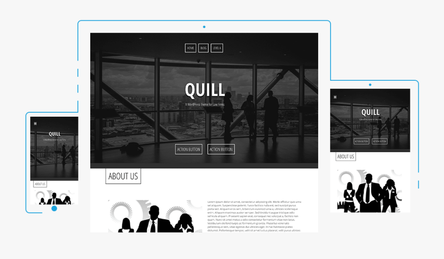 Clip Art Quill Templates - Business, Transparent Clipart