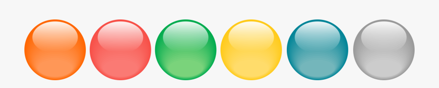 Green Yellow Red Ball Icon, Transparent Clipart