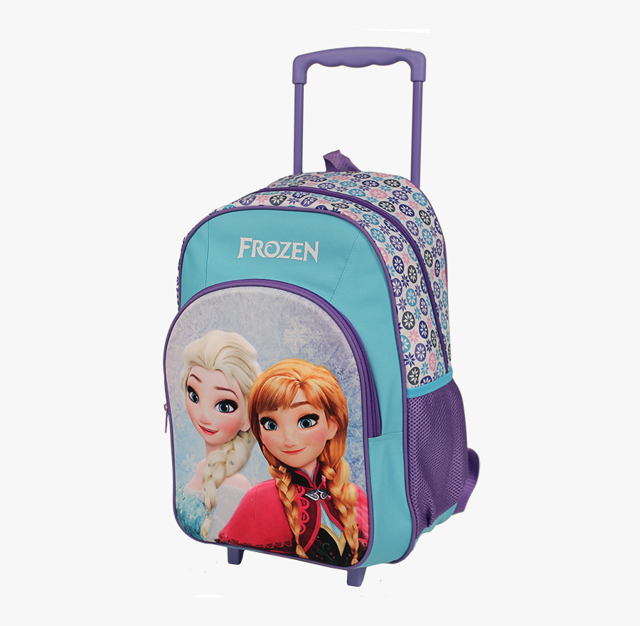 Frozen Trolley Backpack Copy - Backpack, Transparent Clipart