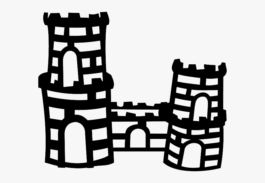 Burg Turm Clipart Clip Art - Torres Medieval Dibujo Png, Transparent Clipart