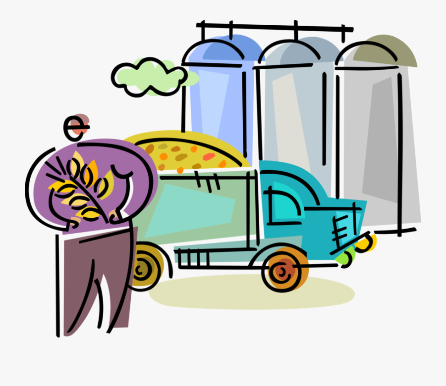 Harvest Clipart Grain Farm, Transparent Clipart