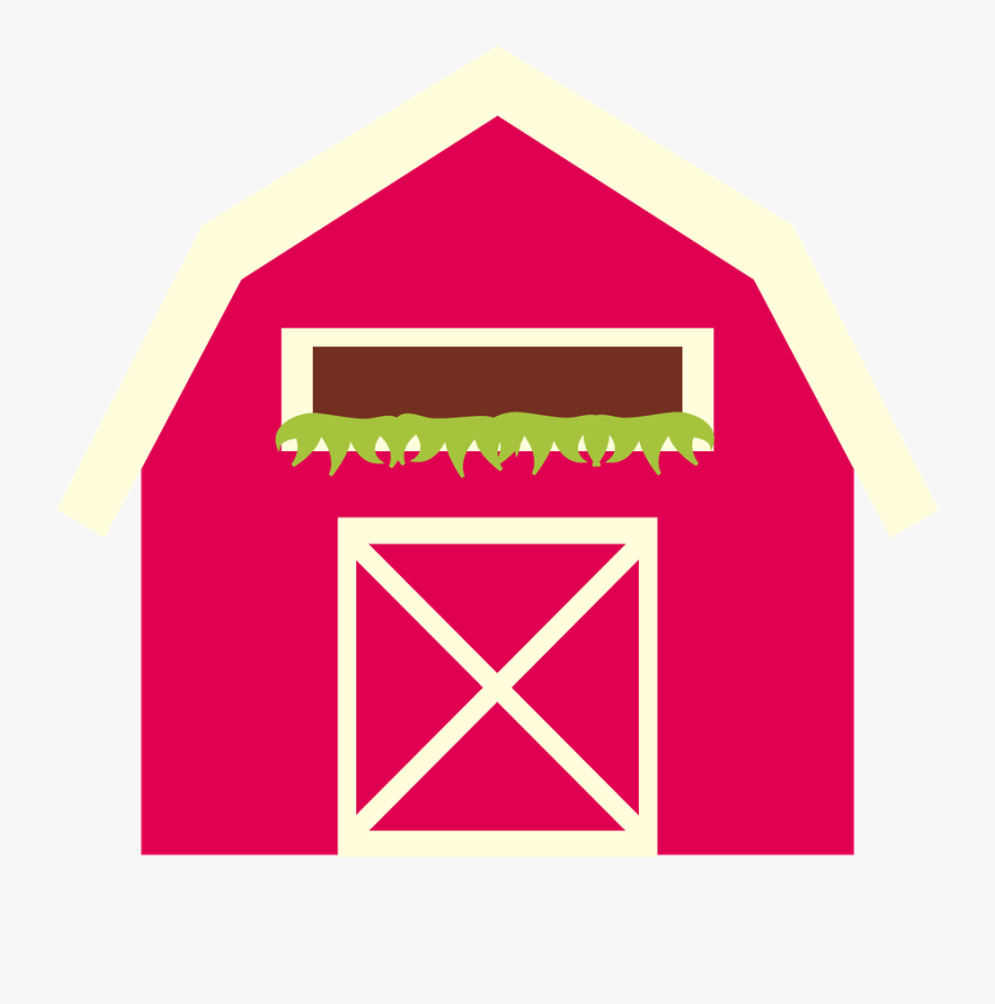 Transparent Blankets Clipart - Red Barn Drawing, Transparent Clipart