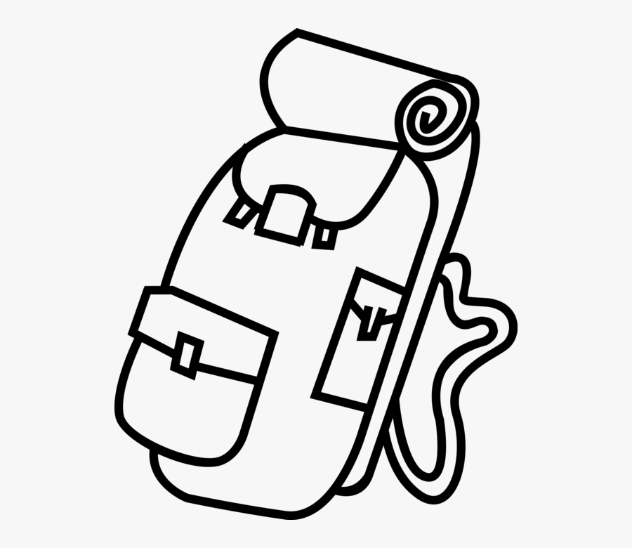 Camping And Hiking Or - Spanish School Bag Items, Transparent Clipart