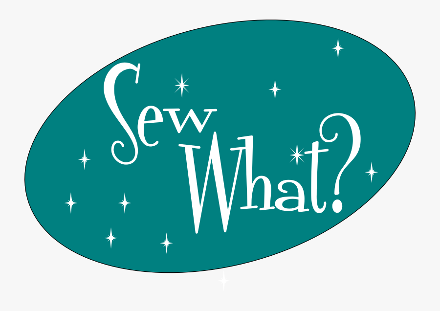 Quilter Clipart Sewing Cloth - Circle, Transparent Clipart