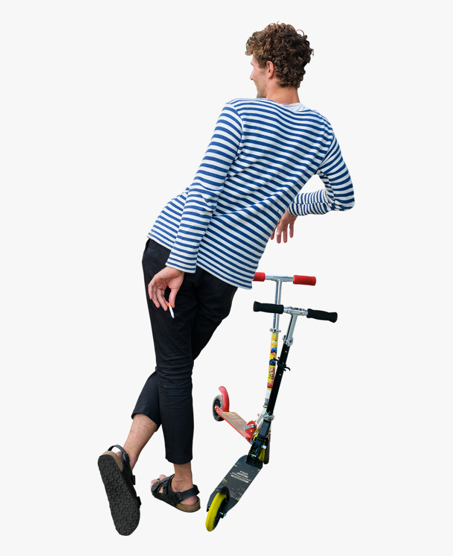 Leaning And Smoking Png Image - People Leaning Png, Transparent Clipart