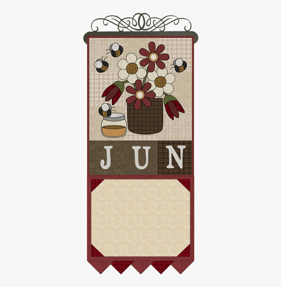 June Honey Bee Little - Quilt, Transparent Clipart
