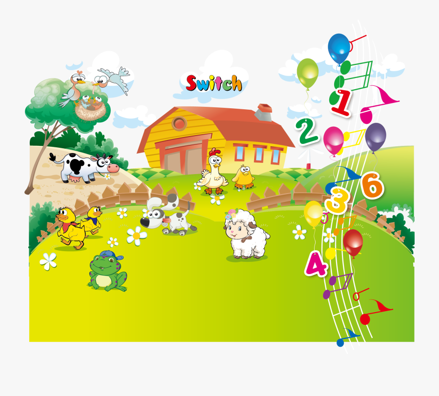Illustration Field Transprent Png - Calendarios 2012 Infantiles, Transparent Clipart