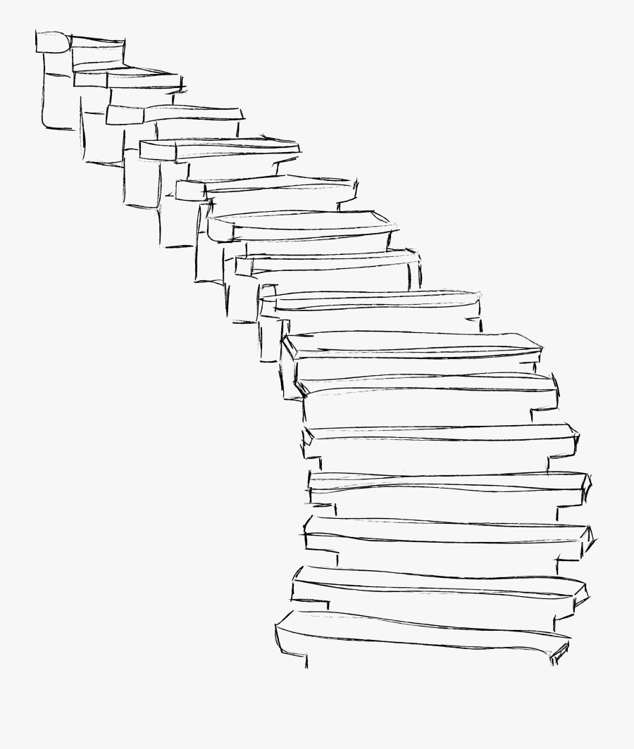 Stairs Clip Art Cartoon - Stairs, Transparent Clipart