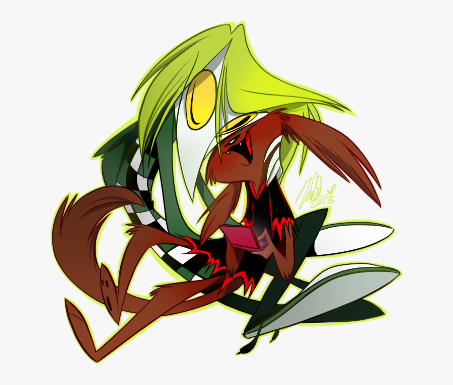Deleted Art Of Eiglet And Damian By Vivziepop - Zoophobia Damian X Elijah, Transparent Clipart
