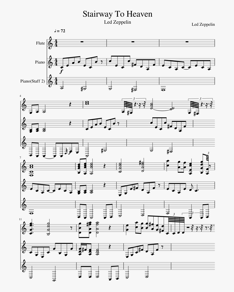 Transparent Stairway To Heaven Png - Music For Gravity Falls, Transparent Clipart