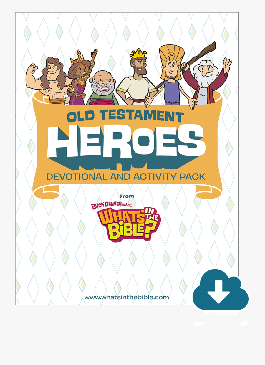 Heroes Of Faith Old Testament Cartoons, Transparent Clipart