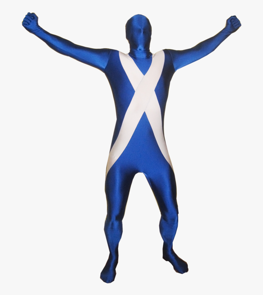 Scotland Morphsuit - Saltire Suit, Transparent Clipart