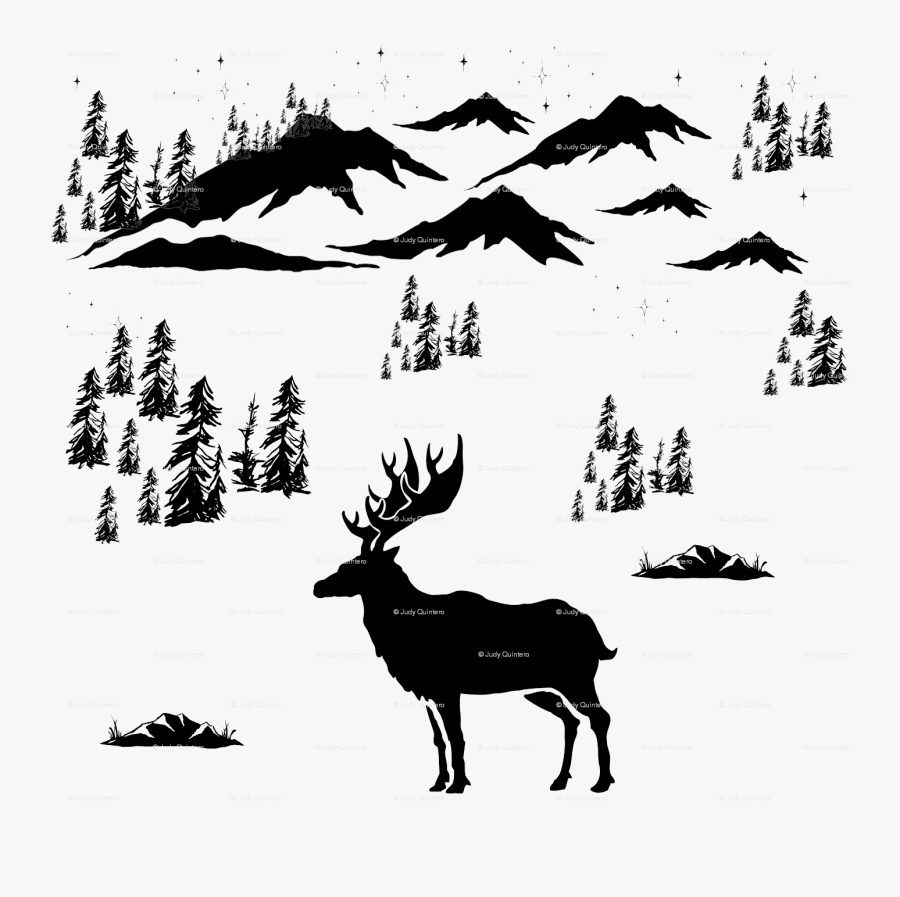 Elk, Transparent Clipart