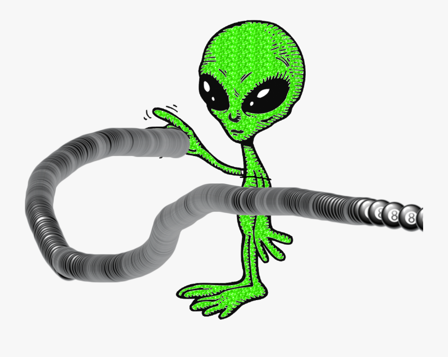 Transparent Background Cartoon Alien, Transparent Clipart