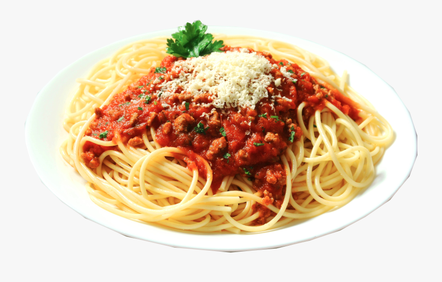 Plate Of Spaghetti Png, Transparent Clipart