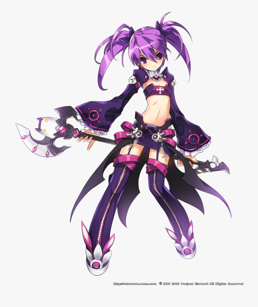 Transparent Hitagi Senjougahara Png - Elsword Aisha Void Princess, Transparent Clipart