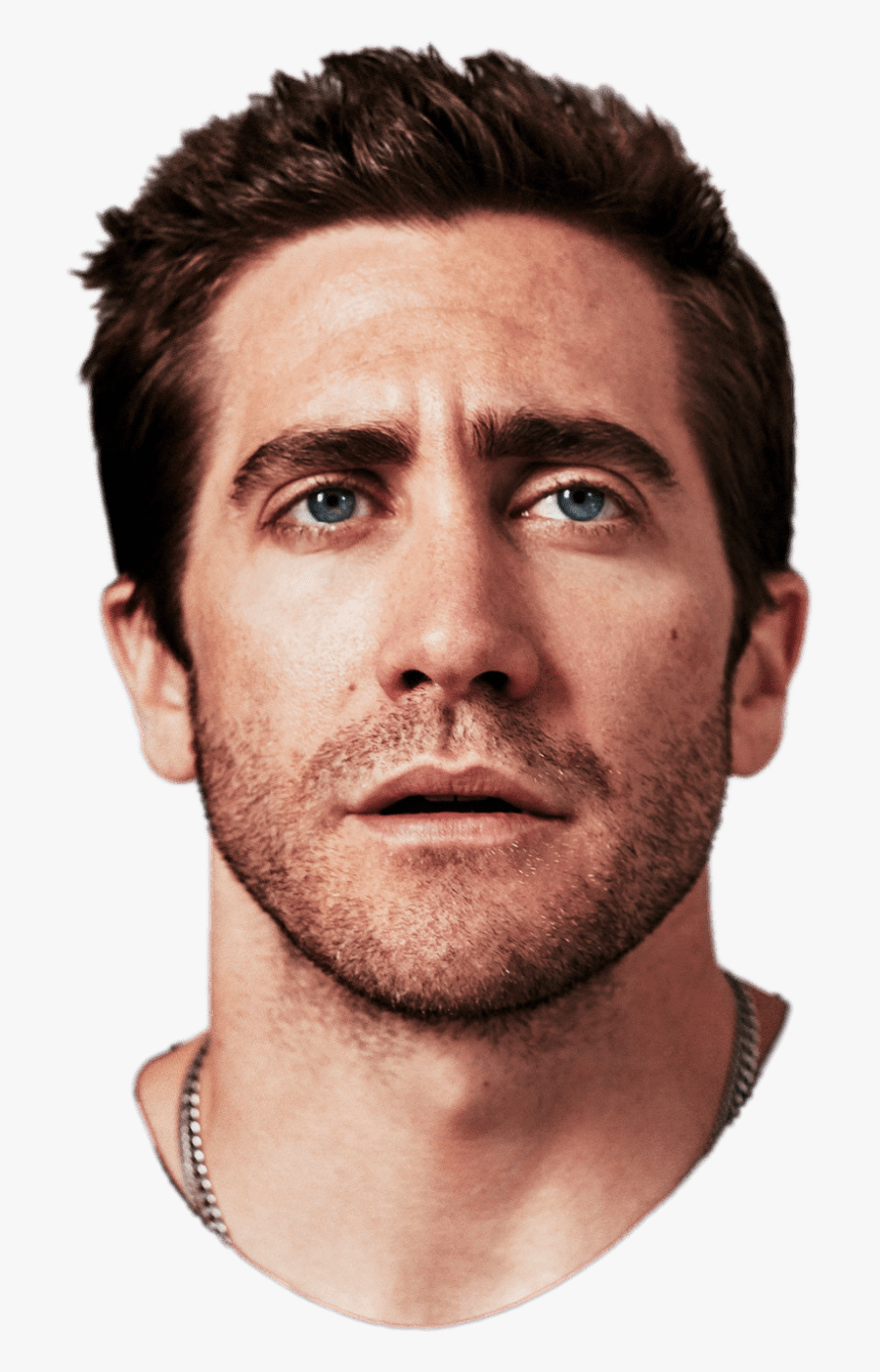 Jake Gyllenhaal Looking Up - Jake Gyllenhaal Clipart, Transparent Clipart