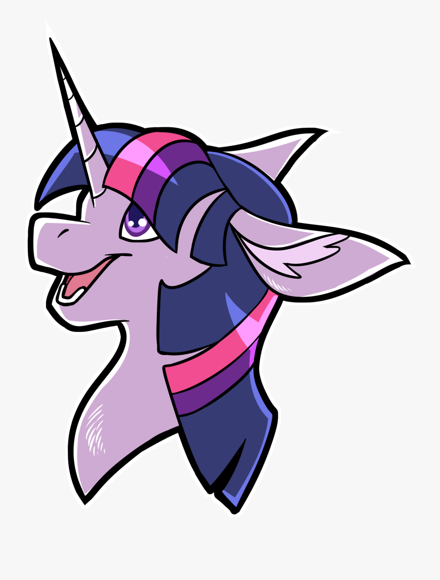 Draikinator, Bust, Ear Fluff, Female, Looking Up, Mare, - Cartoon, Transparent Clipart