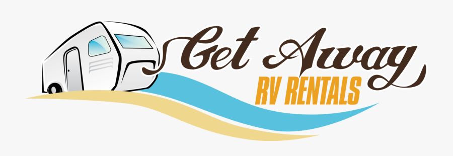 Transparent Camper Trailer Clipart - Rv Rental Logo, Transparent Clipart