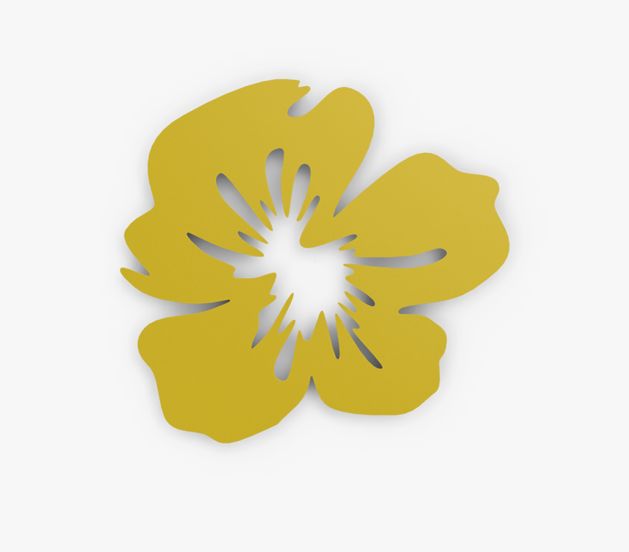 Centre De Table Lips - Hibiscus, Transparent Clipart