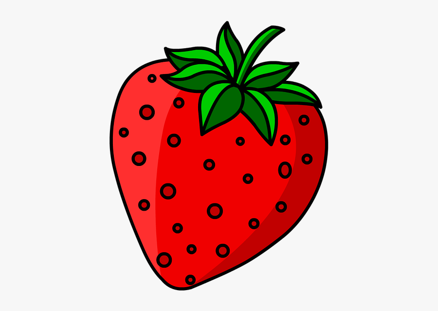 Strawberry Fruit Sweet Free Picture - Strawberry, Transparent Clipart