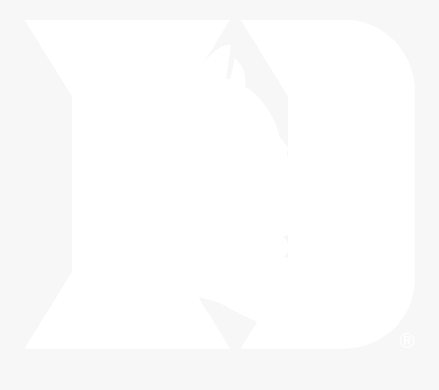 Duke Blue Devils Logo Black And White Ihs, Transparent Clipart