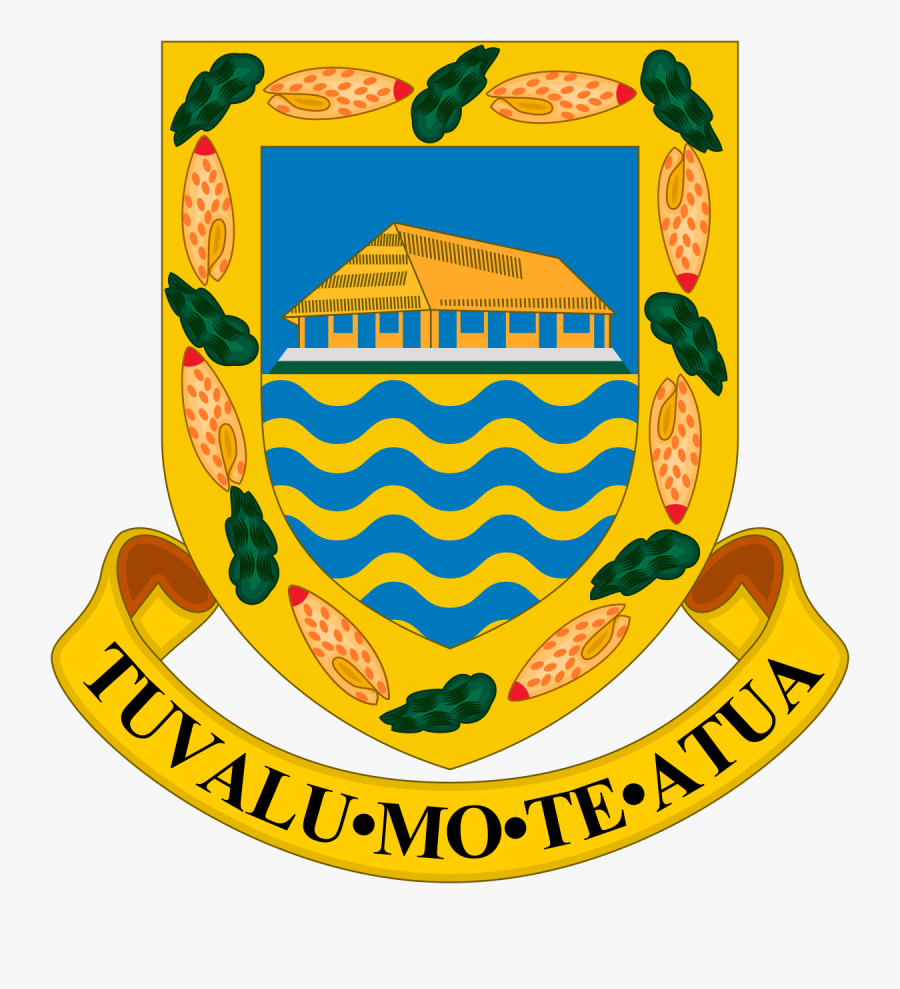 Tuvalu Coat Of Arms, Transparent Clipart