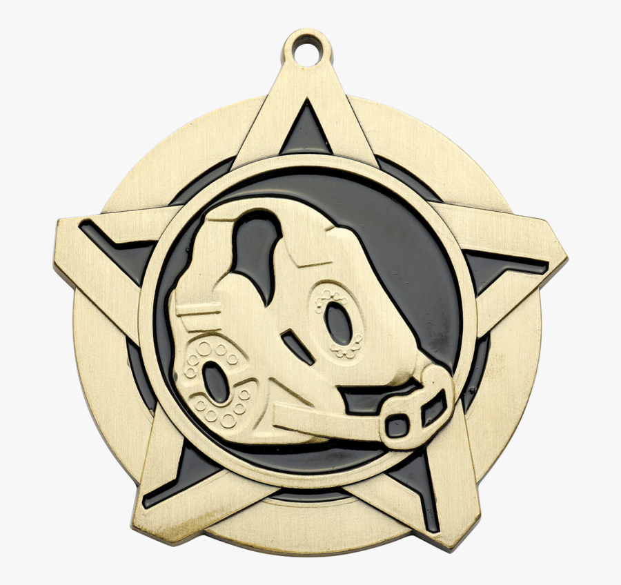 Wrestlers Clipart Trophy - Medal, Transparent Clipart