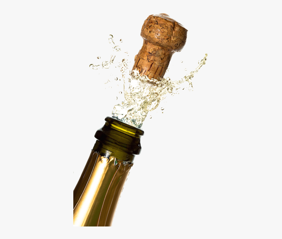 Download Champagne Popping Png Photo - Champagne Bottle Png Transparent, Transparent Clipart