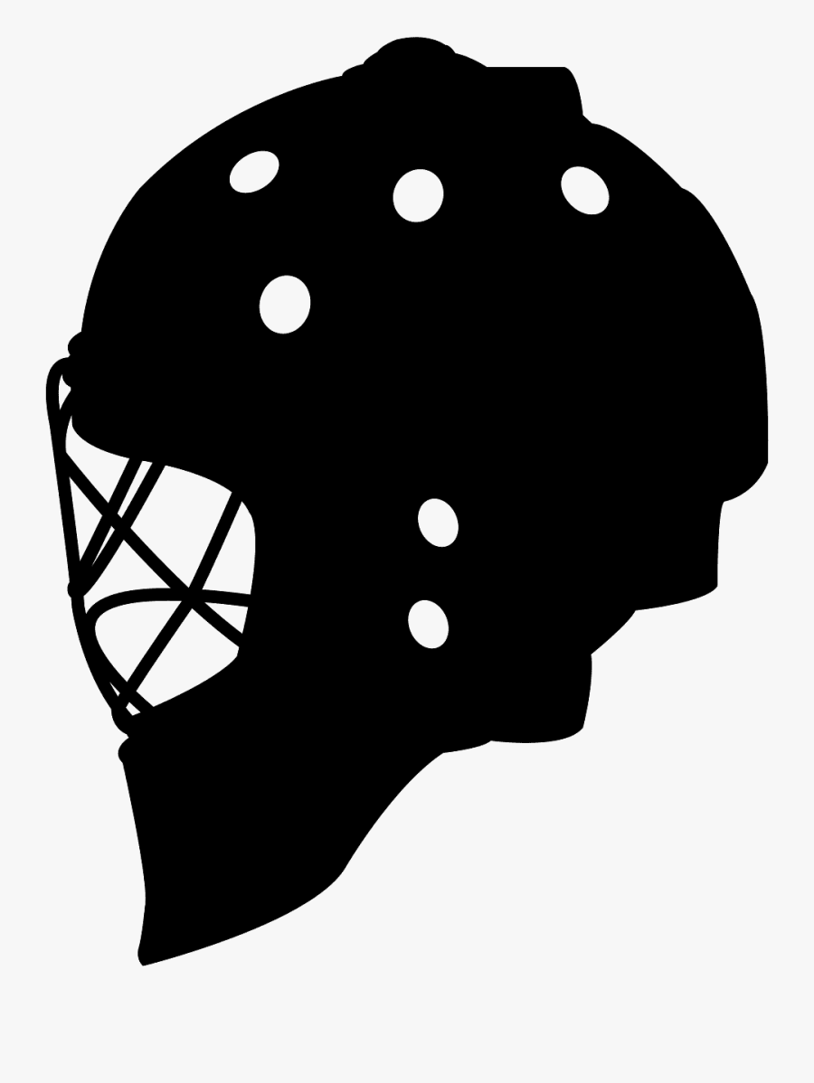 Goalie Mask Vector Art, Transparent Clipart