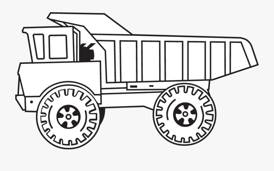 Dump Truck - Railroad Car, Transparent Clipart