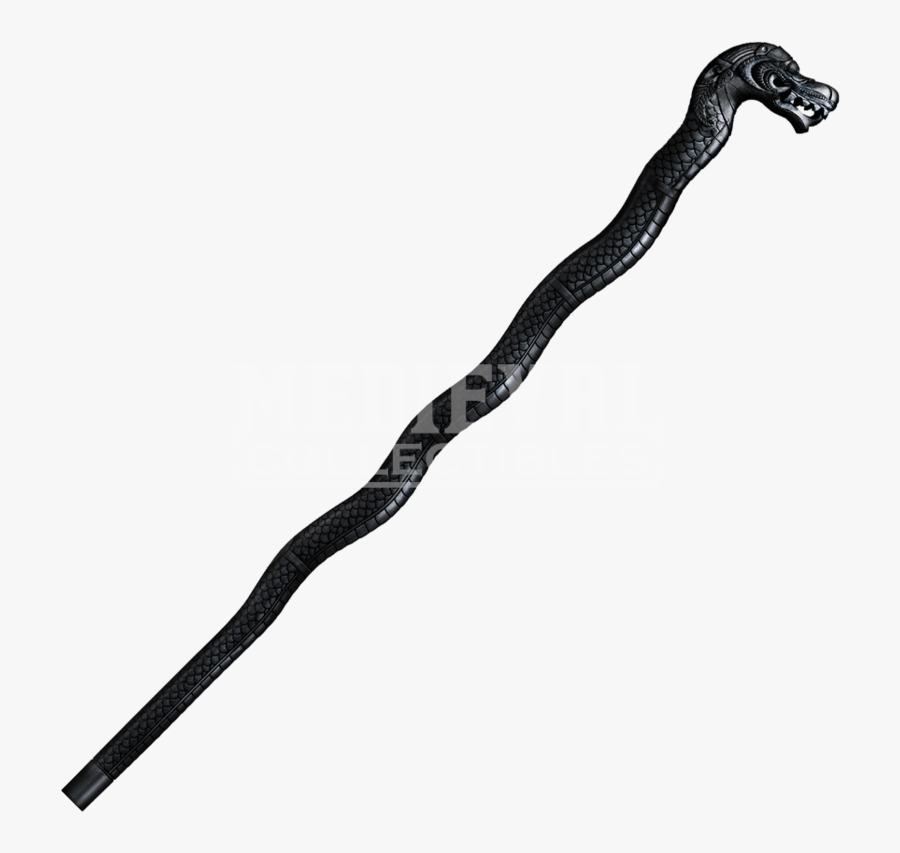 Walking Stick Png File - Black Quill Replica Harry Potter, Transparent Clipart