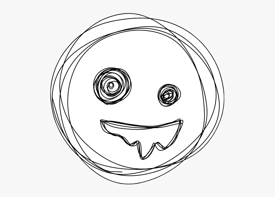 #melted #melting #face #strangers #smile #smiley #monster - Melting Smiley Face Transparent, Transparent Clipart