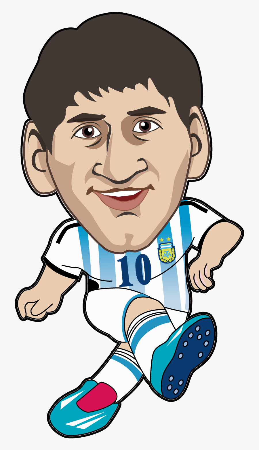 Lionel Messi Fc Barcelona Argentina National Football - Messi Clipart, Transparent Clipart
