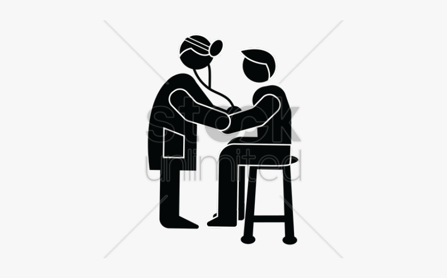 Argentina Clipart Doctor - Doctor With Patient Png Vector, Transparent Clipart