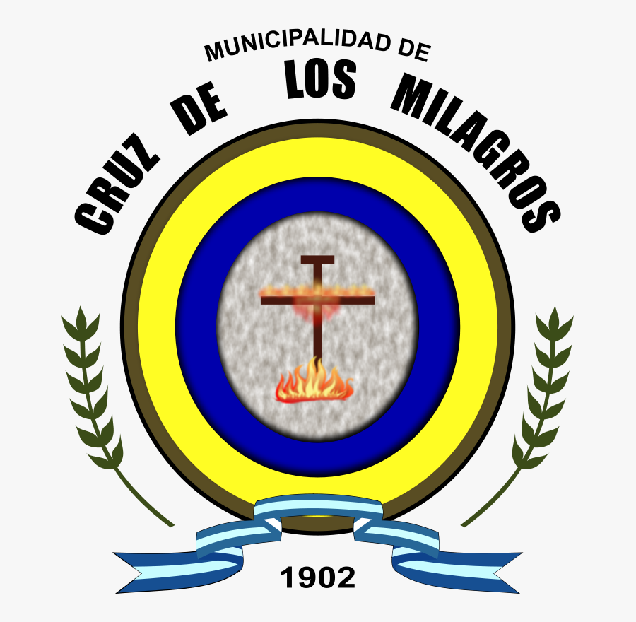 Escudo De La Municipalidad De Cruz De Los Milagros - Double Trouble Wine Room, Transparent Clipart