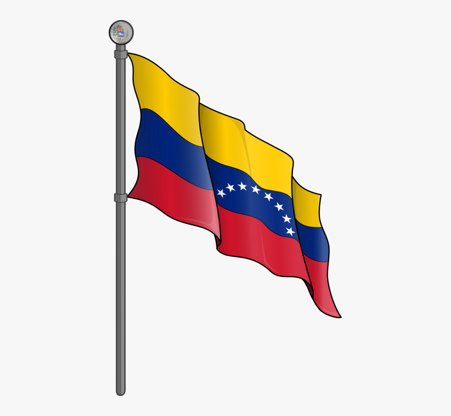 Flag,line,venezuela - Bandera De Venezuela Dibujo, Transparent Clipart