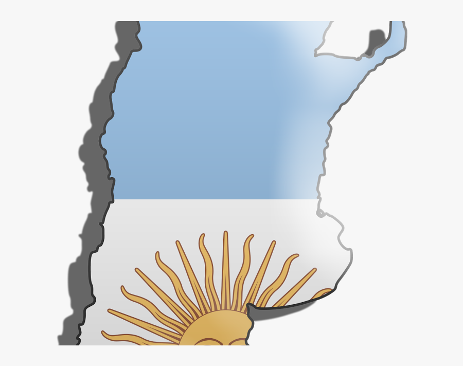Transparent Argentina Flag Png - Argentina Map Flag Transparent, Transparent Clipart
