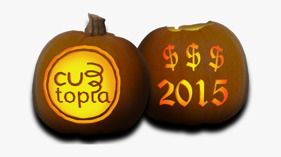 Clip Art Dwight Pumpkin - Jack-o'-lantern, Transparent Clipart