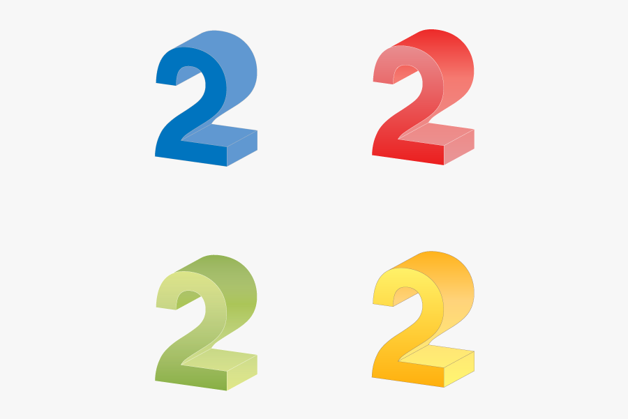 Number 2 Clipart Free, Transparent Clipart