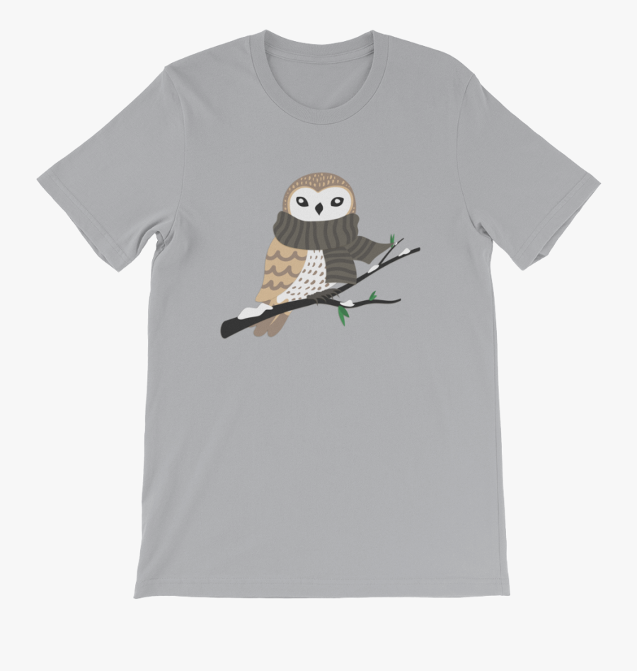 Snowy Owl Clipart Hoot - T-shirt, Transparent Clipart