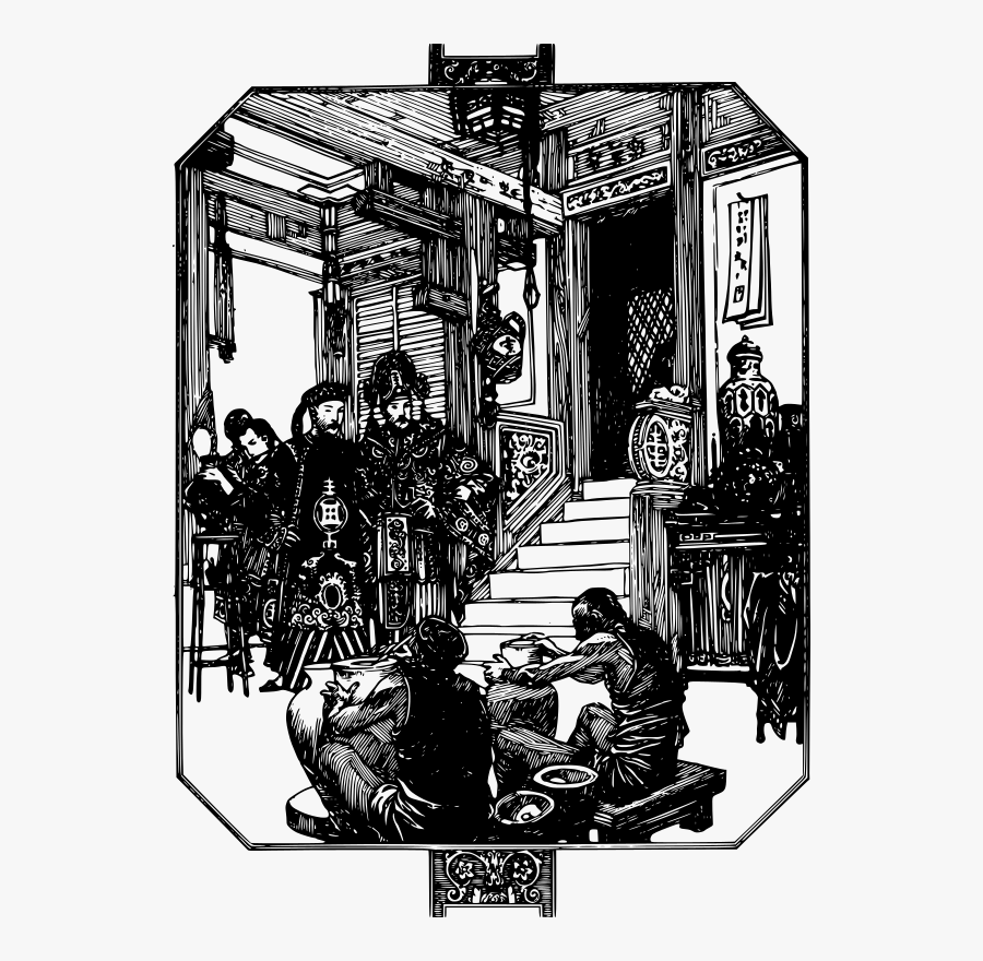 Chinese Potters - Illustration, Transparent Clipart