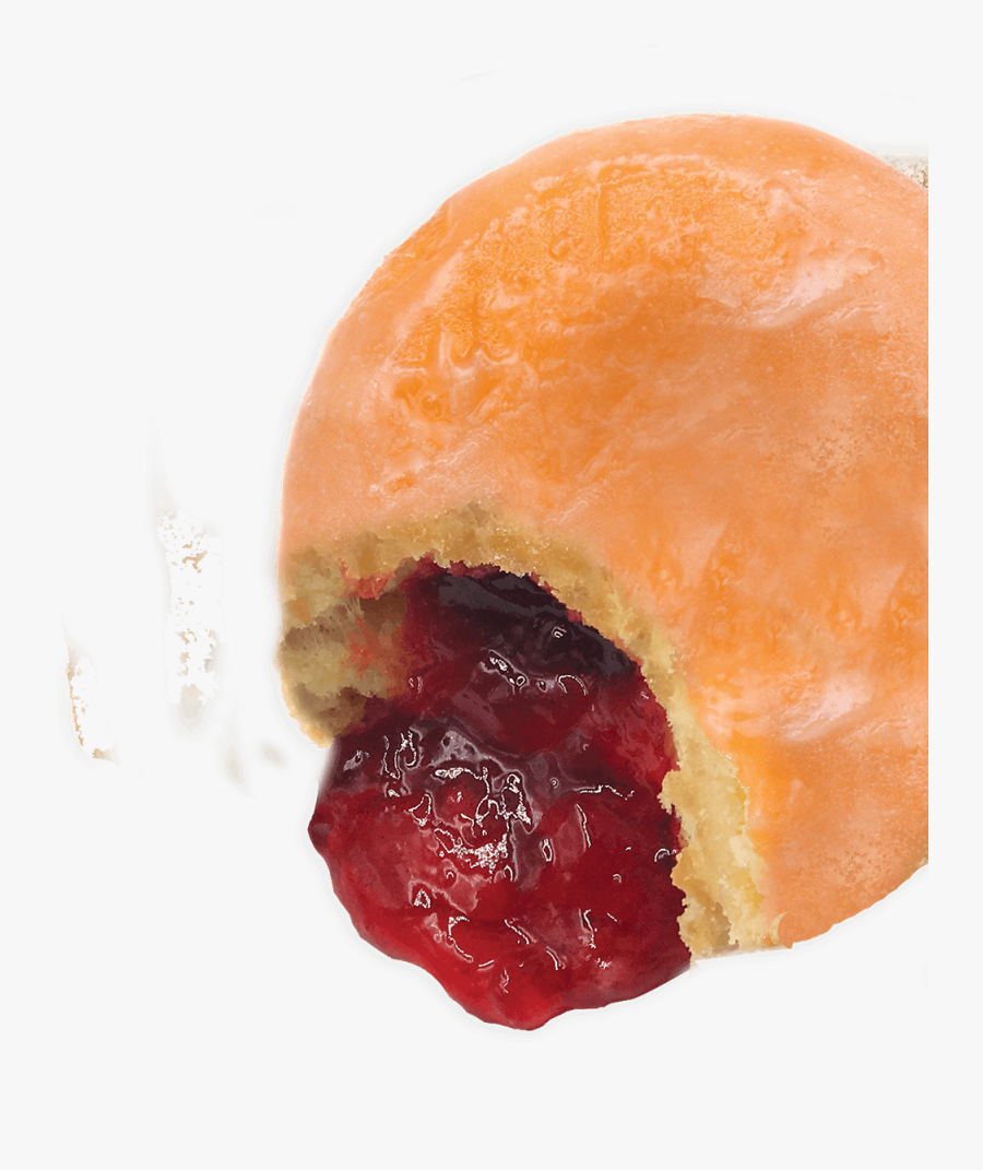 Jelly Donut Png - Candied Fruit, Transparent Clipart