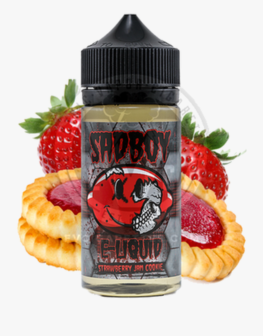 Strawberry Jam Cookie By Sadboy 100ml Shake N Vape - Winter Season Fruits India, Transparent Clipart