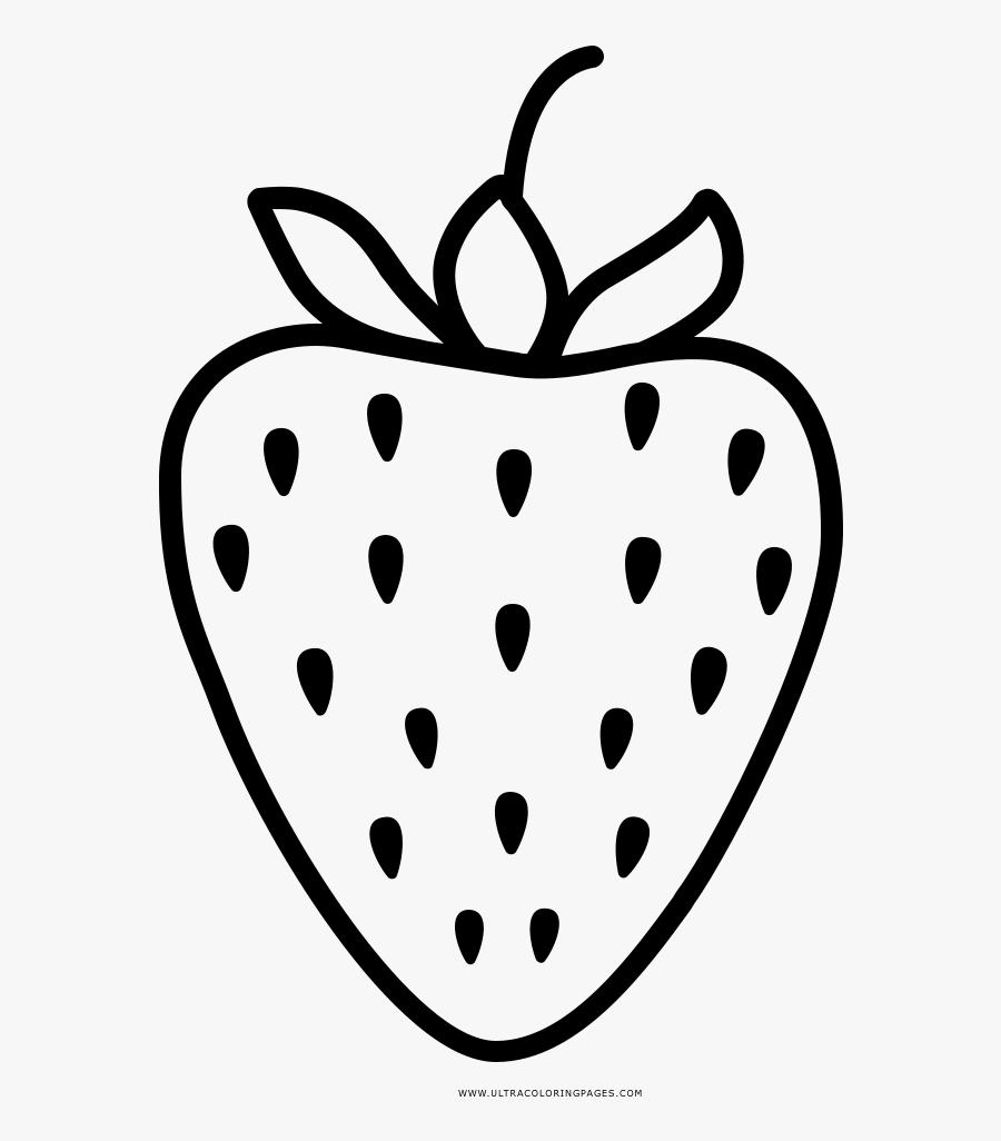 Download Strawberry Coloring Page Strawberry Black And White Png Free Transparent Clipart Clipartkey