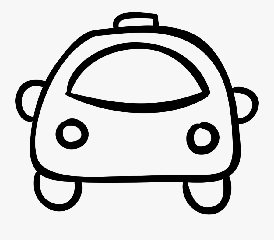 Drawn Car Hand Drawn - Car, Transparent Clipart